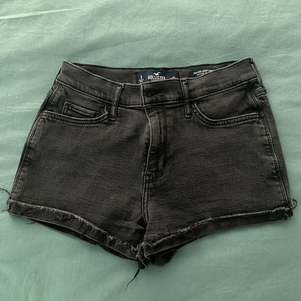 Hollister Black High Rise Shorts
